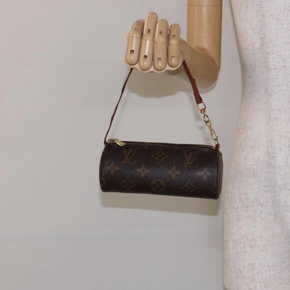 LOUIS VUITTON Monogram Papillon Pouch LV Auth 138782 - Picture 1 of 16